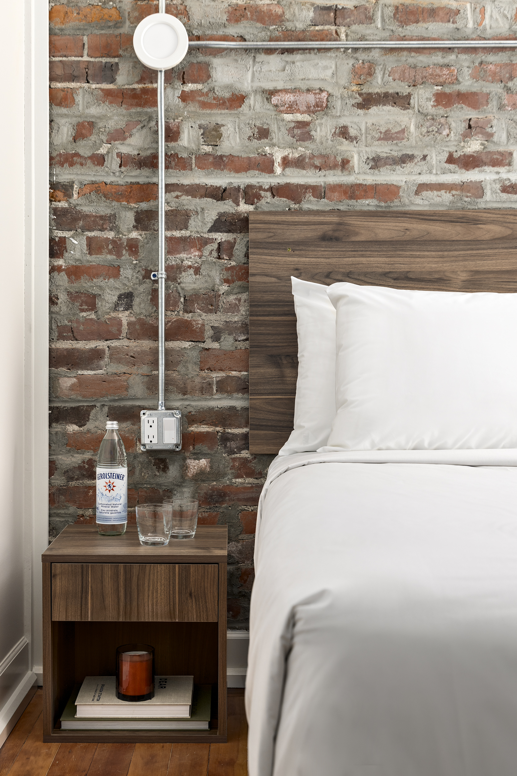 Compact guest room at Hotel Modo designed for a comfortable stay in downtown Vancouver